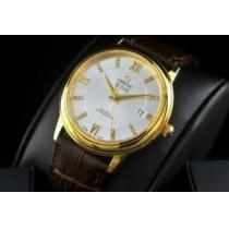 大人気 半自動卷 日本製クオーツ 2針 OMEGA オメガ  メンズ腕時計.194.