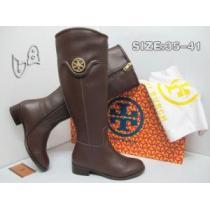 秋冬 2026 TORY BURCH トリーバーチ コスパ最高のプライス 低めのヒール レディース ロングブーツ 3色可選