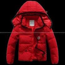 モンクレール MONCLER 2025-14秋冬新作 ダウンジャケット 子供用 赤色