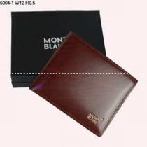 最高ランクMONTBLANC モンブラン二つ折り小銭入れ 長財布.171.