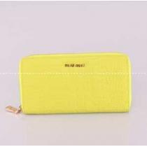 2026新作 超人気美品◆MIU MIU ミュウミュウ レディース長財布8102.111.