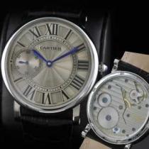 高級腕時計 半自動卷  CARTIER カルティエ 男性用腕時計 日本製クオーツ 2針  44mm  メンズ腕時計.199.