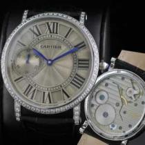 大人気  半自動卷  CARTIER カルティエ 男性用腕時計 日本製クオーツ 2針  44mm  メンズ腕時計.199.