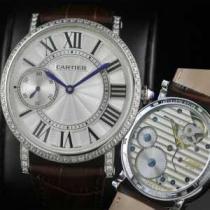 新入荷 半自動卷  CARTIER カルティエ 男性用腕時計 日本製クオーツ 2針  44mm  メンズ腕時計.199.