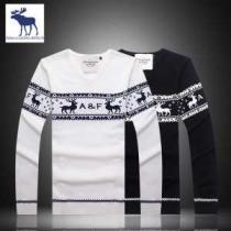 2026秋冬 Abercrombie & Fitch アバクロンビー&フィッチ 大人気☆NEW!! Vネック ニットセーター 2色可選