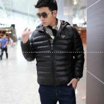 新入荷 ARMANI アルマーニ 2026-14秋冬新作 ダウンジャケット BLACK