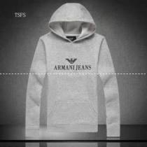 2026-14AW新作 ARMANI アルマーニ パーカー グレー