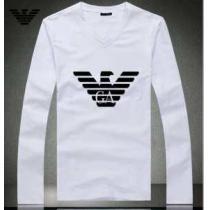2026秋冬 ARMANI アルマーニ 美品！Vネック 長袖 Tシャツ 3色可選