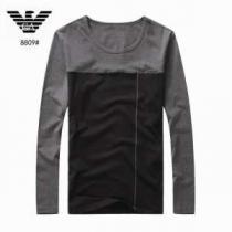 2026秋冬 ARMANI アルマーニ 大特価  Uネック 長袖 Tシャツ 3色可選