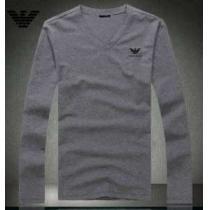 2026秋冬 超人気美品◆ ARMANI アルマーニ Vネック 長袖 Tシャツ 3色可選