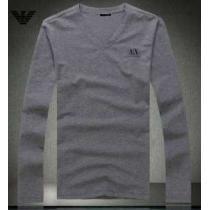 2026秋冬 SALE!今季 ARMANI アルマーニ Vネック 長袖 Tシャツ 2色可選