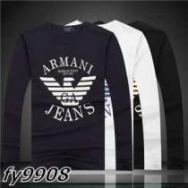 2026秋冬 一味違うケーブル編みが魅力満点 ！ARMANI アルマーニ 長袖Tシャツ 3色可選