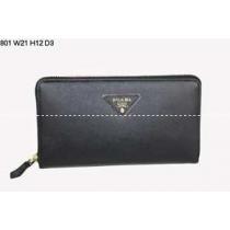 最高ランクPRADA プラダ二つ折り小銭入れ 長財布.158.