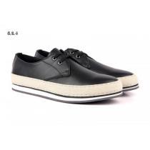★安心★追跡付 2026-14秋冬新作 PRADA プラダ カジュアルシューズ 靴 BLACK