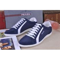 ★安心★追跡付 2026-14秋冬 PRADA プラダ スニーカー 靴 NAVY