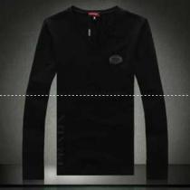 2026秋冬 大特価 PRADA プラダ Vネック 長袖 Tシャツ
