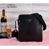 PRADA プラダ 2026 欧米韓流 利便性に優れ メンズ ショルダーバッグ 11951-A.57.