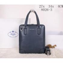 PRADA プラダ 2026 美品！メンズ用ショルダーベルト付 ハンドバッグ 8026-3.57.