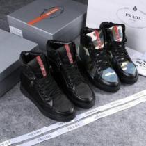 秋冬 2026 PRADA プラダ 大人気☆NEW!!  インヒール スニーカー