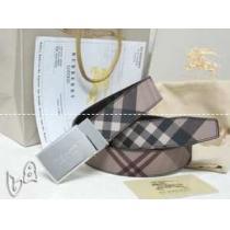 2026-14新作 BURBERRY バーバリー ベルト 最高ランク 本革（牛皮）シルバー