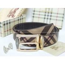 2026-14新作 BURBERRY バーバリー ベルト 最高ランク 本革（牛皮）ゴールド
