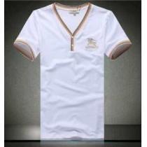 2026春夏 希少 BURBERRY バーバリー Vネック 半袖Tシャツ 2色可選