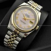 ROLEX ロレックス デイトジャスト メンズ腕時計 自動巻き 3針クロノグラフ 日付表示 ステンレス 36.30mm.196.