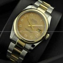 ROLEX ロレックス デイトジャスト 恋人腕時計 自動巻き 3針クロノグラフ 日付表示 ステンレス サファイヤクリスタル風防.196.