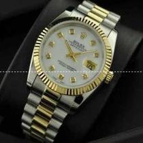 ROLEX ロレックス デイトジャスト メンズ腕時計 自動巻き 3針クロノグラフ 日付表示 ステンレス 36.30mm.196.