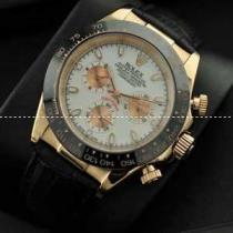 ROLEX ロレックス デイトナ メンズ腕時計 自動巻き 6針クロノグラフ 日付表示 レザー 39.3mm.196.