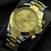 ROLEX ロレックス オイスター　オイスターデイト メンズ腕時計 自動巻き 6針クロノグラフ ゴールド文字盤 夜光効果.196.