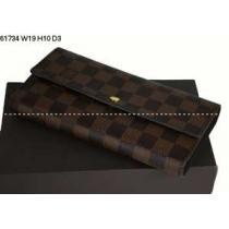 最高ランクLOUIS VUITTON ルイ ヴィトン二つ折り小銭入れ 長財布.153.