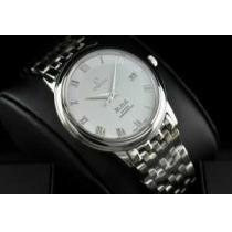 半自動卷 日本製クオーツ 2針 OMEGA オメガ  メンズ腕時計.194.