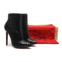 Christian Louboutinクリスチャンルブタン 2026 ～希少 スタッズ レッドソール ブーツ ヒール高さ12CM