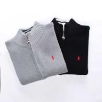 大人気！ 2026秋冬 Polo Ralph Lauren ポロ ラルフローレン パーカーニットカーディガン 2色可選