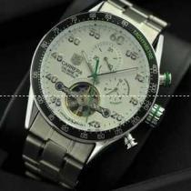 タグホイヤー【TAG HEUER】 メンズ腕時計 自動巻き 5針 トゥールビヨン 日付表示 月付表示 43.00mm.208.