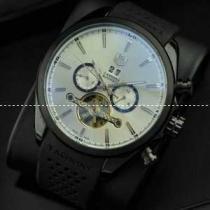 タグホイヤー【TAG HEUER】メンズ腕時計 5針クロノグラフ Tourbillon トゥールビヨン 日付表示 ラバー.208.