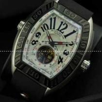 FRANCK MULLER フランクミュラー メンズ腕時計 自動巻き 2針 Tourbillon 夜光効果 サファイヤクリスタル風防.212.
