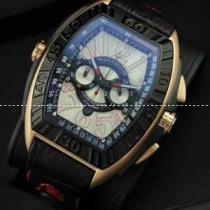 大きな魅力であるFRANCK MULLER  フランクミュラー メンズ腕時計 日付表示　日本製クオーツ 5針クロノグラフ.212.