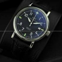 IWC クオーツ メンズ腕時計　日本製クオーツ 3針クロノグラフ 日付表示 夜光効果 青文字盤 38.68mm.209.