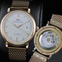 夜光効果   大人気 スイスムーブメント 3針  自動巻き 日付表示   男性用腕時計 IWC クオーツ メンズ腕時計.209.