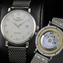 スイスムーブメント 3針  自動巻き 日付表示 夜光効果  男性用腕時計 IWC クオーツ メンズ腕時計.209.