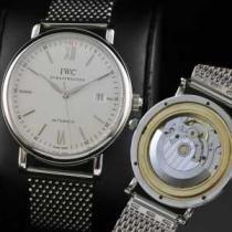 大人気  スイスムーブメント 3針  自動巻き 日付表示 夜光効果  男性用腕時計 IWC クオーツ メンズ腕時計.209.