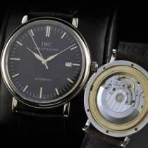 スイスムーブメント 3針  自動巻き 日付表示 夜光効果  男性用腕時計 IWC クオーツ メンズ腕時計.209.