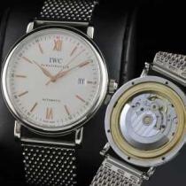 夜光効果   大人気 スイスムーブメント 3針  自動巻き 日付表示   男性用腕時計 IWC クオーツ メンズ腕時計.209.