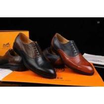 秋冬 2026 HERMES エルメス 存在感◎ ビジネスシューズ 2色可選