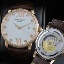 新入荷 自動巻き スイスムーブメント  PATEK PHILIPPE パテックフィリップ  メンズ腕時計.206.