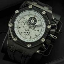 日本製クオーツ Audemars Piguetオーデマピゲ 腕時計 6針クロノグラフ 日付表示 ラバー.203.
