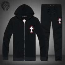 2026秋冬  CHROME HEARTS デザイン性の高い クロムハーツ  ジャージセット 3色可選