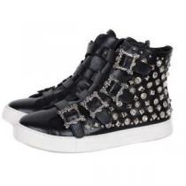 希少 2026秋冬 CHROME HEARTS クロムハーツ ランニングシューズ  バックル